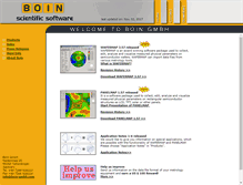 Tablet Screenshot of boin-gmbh.com